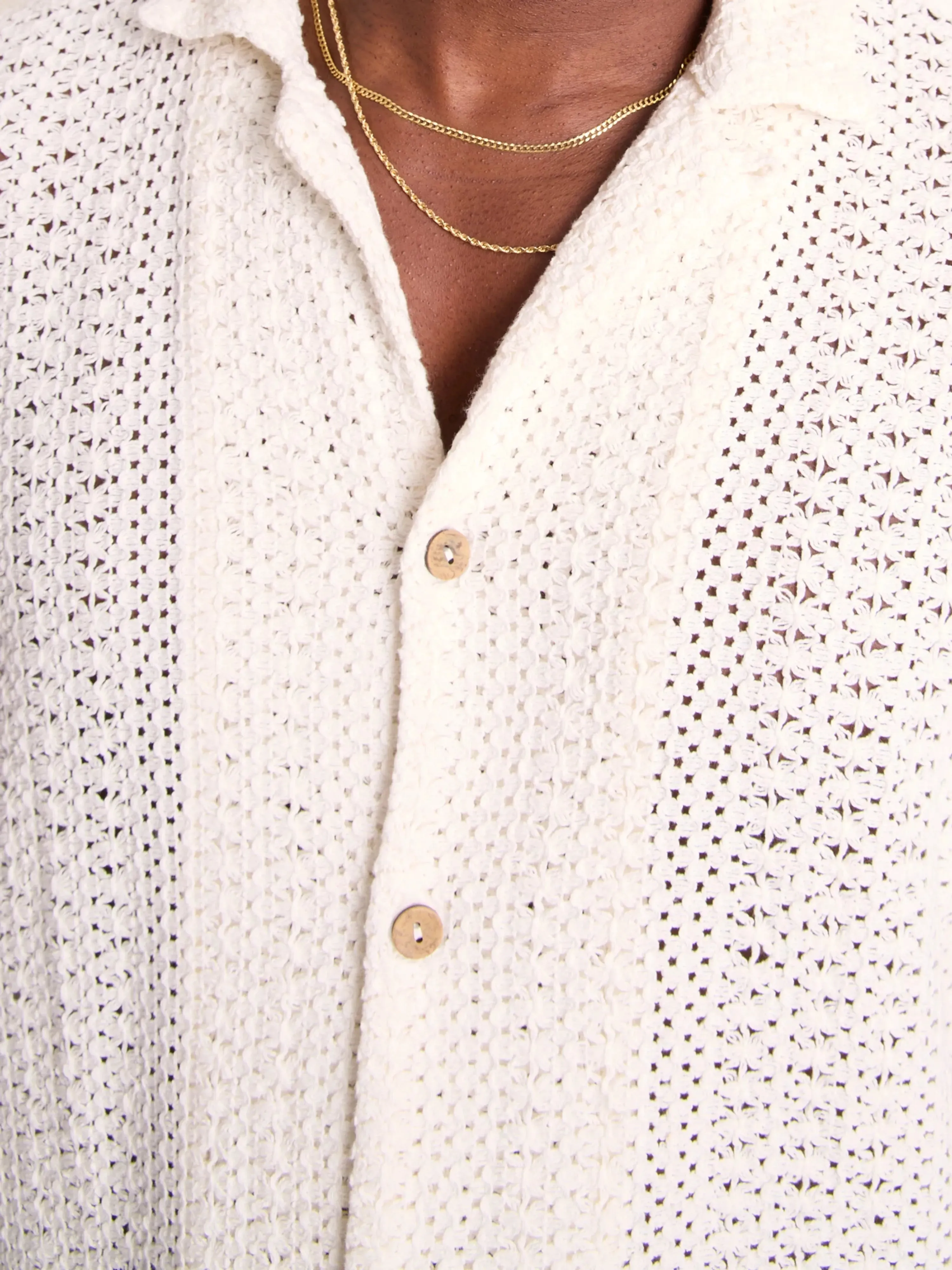 The Ivory Envy (Crochet Sunday Shirt)